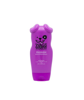 Wags & Wiggles Freshen Deodorizing Dog Shampoo in Very Berry Scent Dog Grooming Shampoo For Smelly Dogs for Odor Control Shampoo for Dogs, 16 Ounces