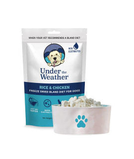 Under the Weather, Rice & Chicken Freeze Dried Bland Dog Food, 6 oz