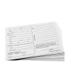 Dog Grooming Cards (100 Pack 8 X 5 inch) Groomer Client Profile Service Record Clip Card for Professional Pet and Cat Groomers, Kennel Care
