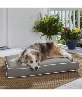 Mozaic AMZPB117133 Foam Pet Bed, 24 in x 36 in, Grey
