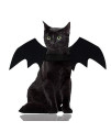 Malier Halloween Costume for Cat Dog, Dog Cat Halloween Costume Bat Wings Cosplay Costume for Small Medium Large Cats and Dogs (Small)