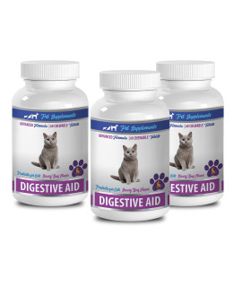 PET SUPPLEMENTS probiotic cat Chews - Cats Digestive AID - PROBIOTIC Formula - Treats - cat Digestive Treats - 3 Bottle (180 Chews)