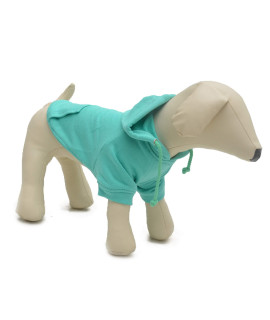 Lovelonglong Pet Clothing Clothes Dog Coat Hoodies Winter Autumn Sweatshirt for Small Middle Large Size Dogs 11 Colors 100% Cotton 2018 New (S, Green)