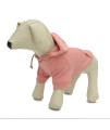 Pet Clothing Clothes Dog Coat Hoodies Winter Autumn Sweatshirt for Small Middle Large Size Dogs 11 Colors 100% Cotton 2018 New (L, Lotus Pink)
