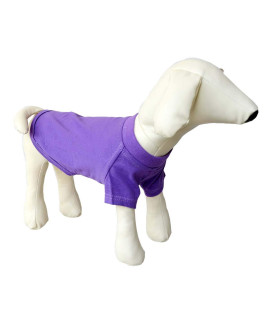 Lovelonglong 2019 Pet clothing Dog costumes Basic Blank T-Shirt Tee Shirts for Large Dogs Purple XXXXL