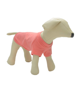 Lovelonglong 2019 Pet clothing Dog costumes Basic Blank T-Shirt Tee Shirts for Small Dogs Lotus Pink XS