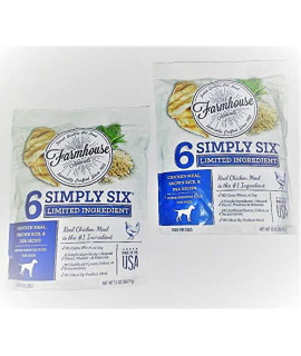 Farmhouse Naturals Simply Six Dog Food 12 oz (Pack of 2)