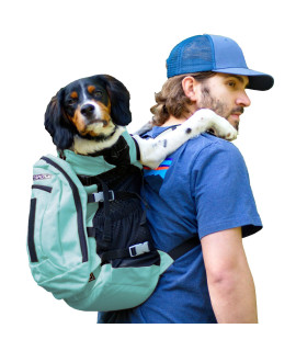 K9 Sport Sack Dog carrier Adjustable Backpack (Small, Plus 2 - Summer Mint)