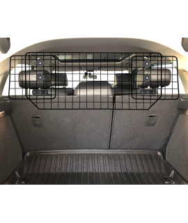 cASIMR Dog car Barrier for SUVs,Vehicles, cars, Adjustable Large Pet gate for cargo Area, Heavy-Duty Wire Mesh Pet Barrier, Universal Fit Net car Divider for DogsSafety Dogs car Travel Accessories