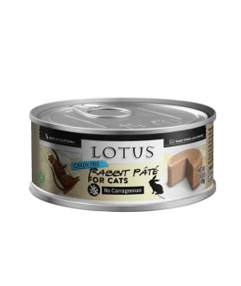 Lotus Cat Pate Grain Free Rabbit 5.3Oz
