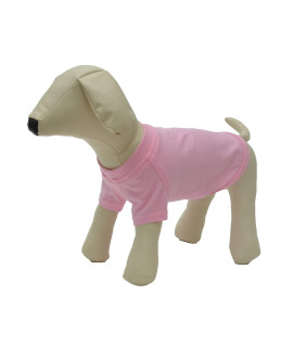 Lovelonglong 2019 Pet clothing Dog costumes Basic Blank T-Shirt Tee Shirts for Small Dogs Pink L