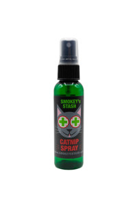 Smokey's Stash Catnip Spray for Cats from 2 Ounce Fresh Premium Maximum Potency nip Treat
