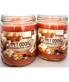 Specialty Pet Products Pet Odor Exterminator candle Salted caramel - Pack of 2