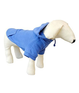 Lovelonglong Pet clothing Dachshund Dog clothes coat Hoodies Winter Autumn Sweatshirt for Dachshund Dogs 10 colors 100 cotton 2018 New (D-L, Blue)