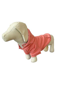 Pet clothing Dachshund Dog clothes coat Hoodies Winter Autumn Sweatshirt for Dachshund Dogs 10 colors 100 cotton 2018 New (D-L, Lotus-Pink)