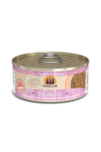 Weruva Classic Cat Stews!, Stewbacca with Chicken, Duck & Salmon in Gravy, 5.5oz Can (Pack of 8)