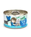 B.F.F. PLAY - Best Feline Friend Pat? Lovers, Aw Yeah!, Chicken & Tuna Til' Then with Chicken & Tuna, 2.8oz Can (Pack of 12)