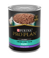 Purina Pro Plan High Protein Puppy Food Wet, Classic Turkey Entree - (12) 13 Oz. Cans