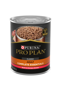 Purina Pro Plan Grain Free Wet Dog Food, Classic Beef and Chicken Entree - 13 oz. Can