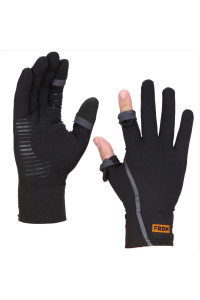 FRDM Vigor Lightweight Liner gloves Touchscreen Hiking Running Fishing Photography Outdoor Activities, for Men & Women