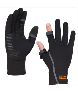 FRDM Vigor Lightweight Liner gloves Touchscreen Hiking Running Fishing Photography Outdoor Activities, for Men & Women