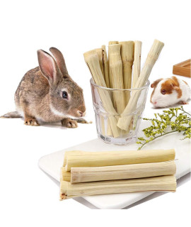 Dbeans Flourithing 300g/10.5oz Bamboo Sticks for Rabbits - Natural Rabbit Chew Toys for Teeth with Rabbit Treats Included - Durable Rabbit Chew Sticks for Hours of Fun