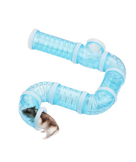 Dwarf Hamster Tube Toy DIY Assorted Toy Playground Tunnel Excercise for Mouse Hamster or Other Small Animals