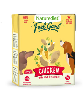 case Of 18 Naturediet chicken 390g Dog Food