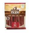 Natural Farm Odor-Free Bully Sticks (6 Inch, 20 Pack), 100% Beef Chews for Pups, Small and Medium Dogs, Non-GMO, Grain-Free, Fully Digestible, Natural Treats to Keep Your Dog Busy