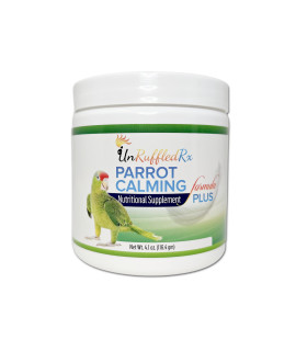 UnRuffledRx Parrot Calming Formula Dietary Supplement for Birds 4 oz. (300 Servings)