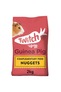 Wagg Twitch guinea Pig Food, 2 kg, Pack of 4