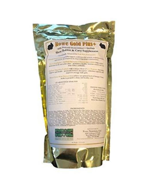 Rowe gold Plus+ Rabbit & cavy Supplement (22LB)