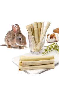 150G Rabbit Chew Toys, Rabbit Treats Made From Natural Sweet Bamboo, Keep Clean Teeth and Healthy Gums, Best Bunny Chew Toys for Rabbits, Hamsters, Chinchillas, Guinea Pigs, Bunny, Squirrels