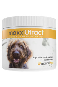 maxxipaws maxxiUtract Urinary and Bladder Supplement for Dogs to Help Prevent UTI Recurrence and Support Optimum Urinary Tract Health - cranberry Powder 53 oz