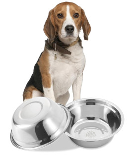 VENTION Stainless Steel Dog Bowls, Metal Dog Bowls, Dog Bowls for Small, Medium Sized Dog