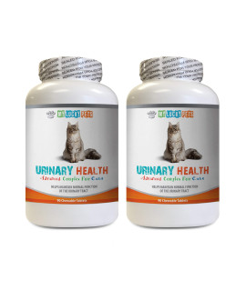 MY LUCKY PETS LLC cat Urinary Care - CAT Urinary Health Formula - Support Bladder Health - Natural Complex - cat Urinary Chews - 2 Bottle (180 Treats)