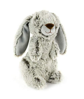 giftable World 9 Inch Plush Pet Toy Two Tone Standing Jackrabbit with Squeaker