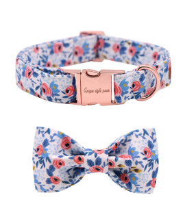 Unique style paws Dog Collar Bow tie Collar Adjustable Collars for Dogs and Cats Small Medium Large