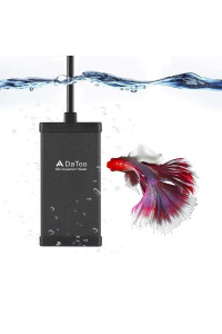 DaToo 10 Watt Small Aquarium Heater Mini Betta Flat Fish Tank Heater for 1 Gallon 1.5 Gallon