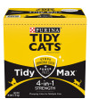Purina Tidy Cats Clumping Cat Litter, Tidy Max 4 in 1 Strength Multi Cat Litter - 38 lb. Box