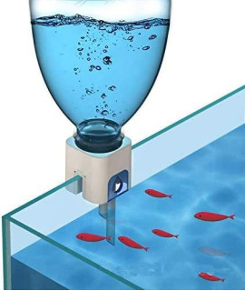 SKEMIX Auto Top Off Water Filler Aquarium Mini ATO System Fish Tortoise Tank Water Level Controller No Wiring Float Valve