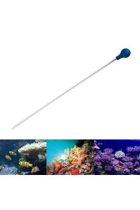PeSandy Coral Feeder SPS HPS Feeder, Long Acrylic Aquarium Coral Feeder Syringe Tube for Reef/ Anemones/ Eels/ Lionfish and Other Organisms, Liquid Fertilizer Feeder Accurate Dispensing Spot