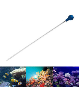 PeSandy Coral Feeder SPS HPS Feeder, Long Acrylic Aquarium Coral Feeder Syringe Tube for Reef/ Anemones/ Eels/ Lionfish and Other Organisms, Liquid Fertilizer Feeder Accurate Dispensing Spot