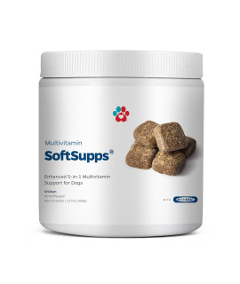 Pet Parents Multifunctional SoftSupps Multivitamin for Dogs w/Glucosamine Chondroitin for Dogs, Salmon Oil for Dogs, Probiotics for Dogs - Dog Multivitamin for Dog Immune Support, 90ct Dog Vitamins