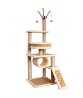XIAOXUE Play Towers Trees for Cats Scratching Posts Cat Climbing Four Seasons Rattan Socks Dual-Purpose Sisal Pillar Cat Scratch Pilot Cat Jumping Cat Toy Activity Centre