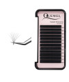 Volume Lash Extensions Thickness 010mm D curl 15mm Rapid Blooming Easy Fan Mink BlackThickness 005007010012mm cD curl Length Single 8-18mm Mix 8-15mm (010-D-15mm)