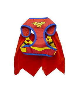 Dc comics for Pets Wonder Woman Harness for Dogs, Large (L) Superhero Dog Harnesses Harness for Large Dog Breeds Wonder Woman Dog Harness, See Sizing chart for Details