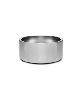 YETI Boomer 4, Stainless Steel, Non-Slip Dog Bowl, Holds 32 Ounces, Stainless Steel