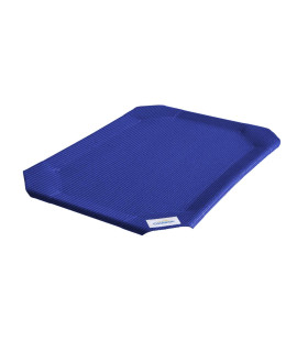 Coolaroo The Original Elevated Pet Bed Replacement Cover, Medium, Aquatic Blue