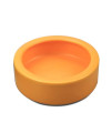 Reptile Food Dish Bowl, Worm Water Dish Small (275in) Lizard gecko ceramic Pet Bowls, Mealworms Bowls for Leopard Bearded Dragon chameleon Hermit crab Dubia cricket Anti-Escape Mini Superworm Feeder